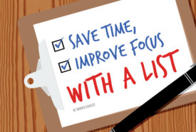 Save Time and Improve Focus With Checklists