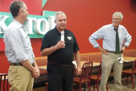 Virginia Governor Visits White’s Travel Center to Praise Vaccination Clinics