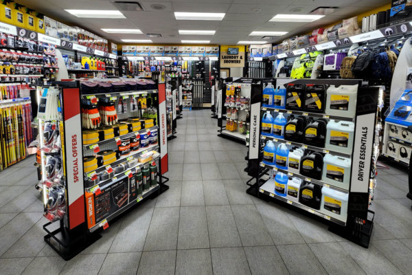 Great Ideas in Action: Shelf Lights at Travel Centers Make Products Pop