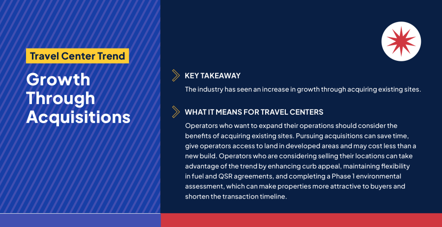 Travel Center Industry Sees Growth Through Acquisitions