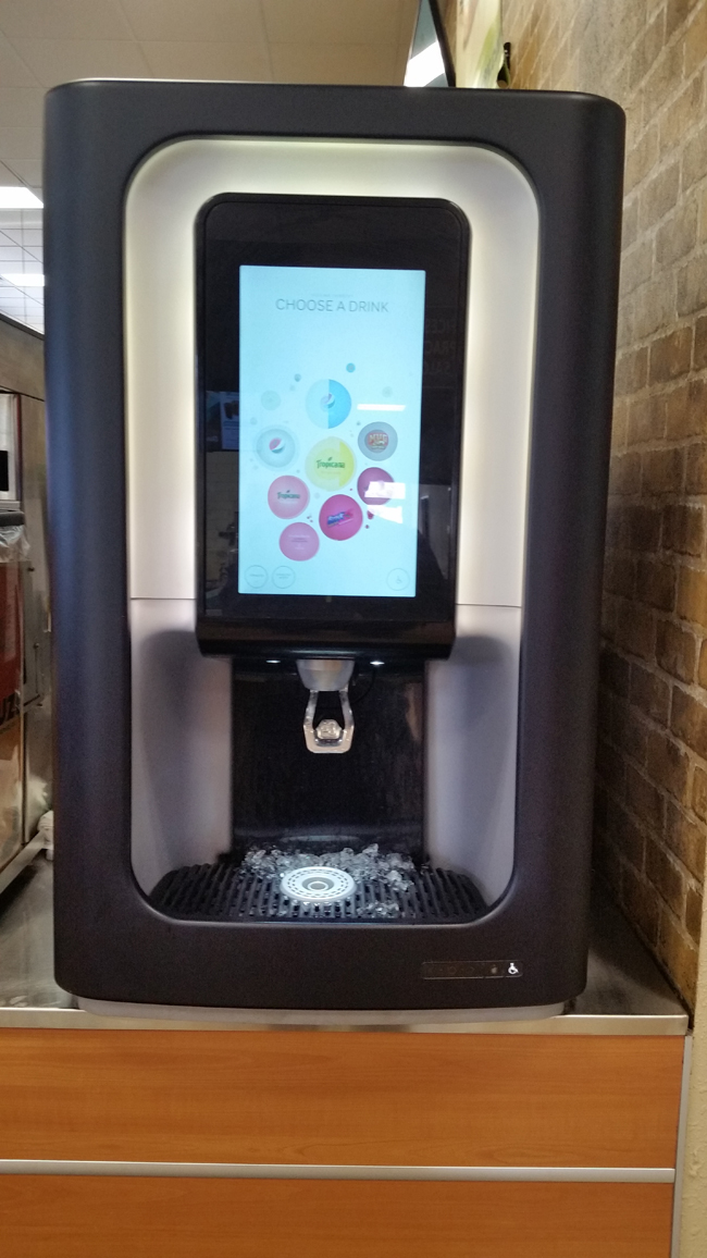 Golden Oil Pepsi Freestyle Fountain MachineJI.jpg