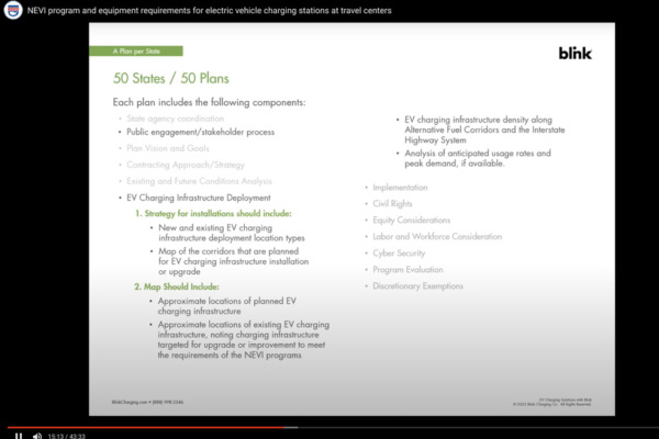 Electric Vehicle Charging Station Incentives and Equipment Analysis for Travel Centers: NATSO Webinar